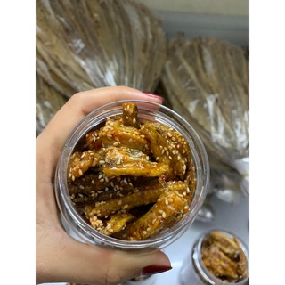 Khô cá đét rim tẩm mè (hủ 180gr)