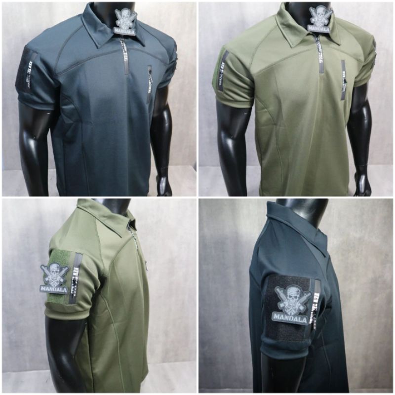 Bdu Combat scuba Áo Thun Chiến Thuật Tay Ngắn / Ngắn Màu Xanh Ô Liu Chiến Thuật Mới Nhất