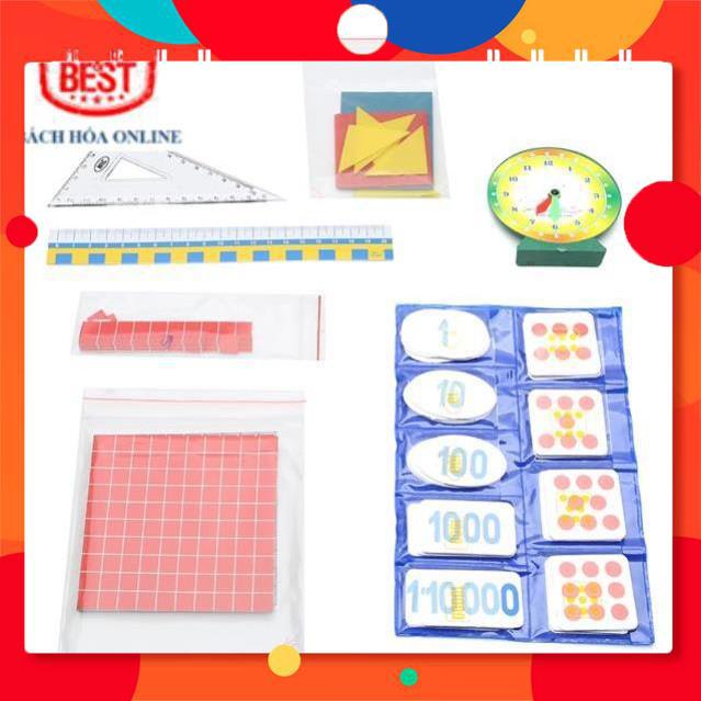 Bộ đồ dùng thực hành toán lớp 3 - Nhật Hoa Minh