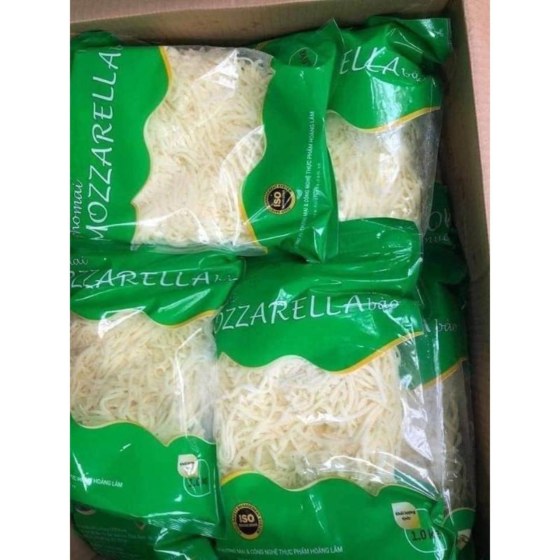 [Mã GROSALE2703 giảm 8% đơn 250K] Pho Mai Bào Sợi Mozzarella Úc 1 kg