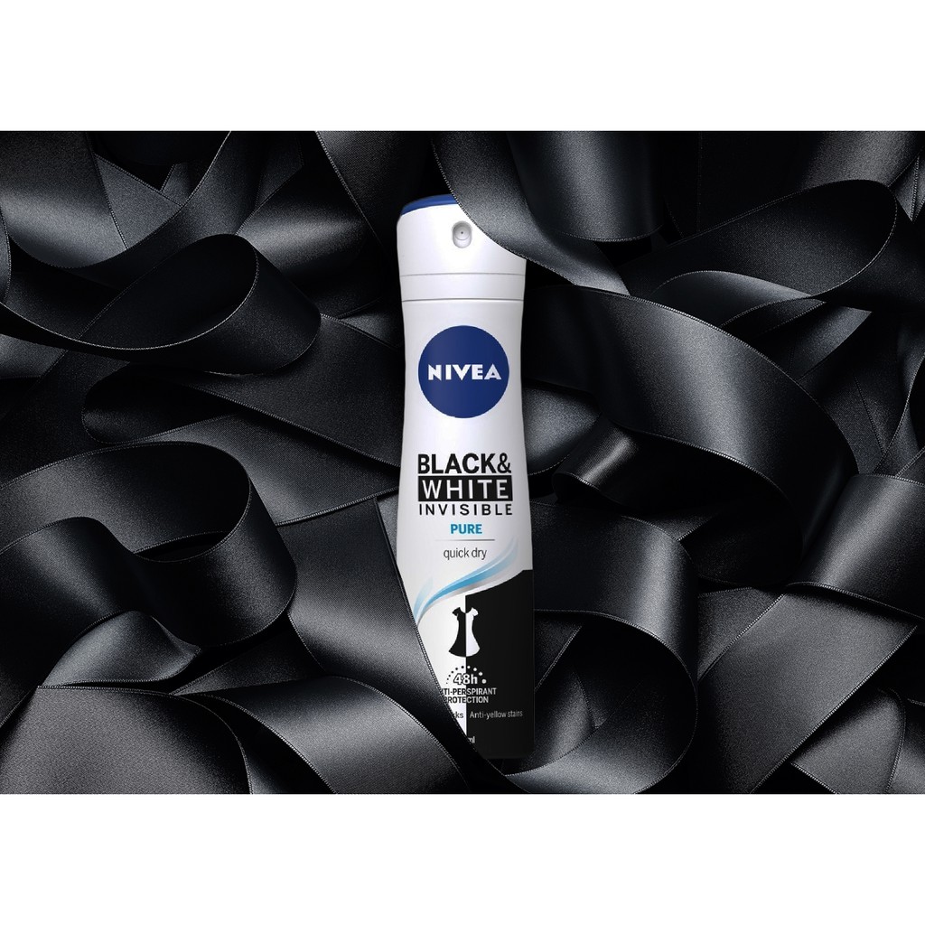 Xịt Ngăn Mùi Nữ Ngăn Vệt Ố Vàng Nivea 150ml