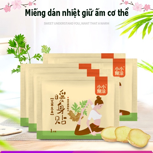 Miếng Dán Giữ Nhiệt / Miếng Dán Nhiệt Giữ Ấm Cơ Thể Khi Đau Bụng Kinh Mỏi Vai Gáy Tiện Dụng