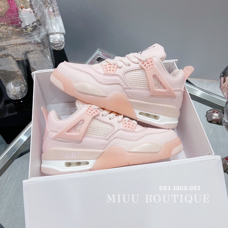 Giày thể thao màu hồng mới nhất 2021 fullbox