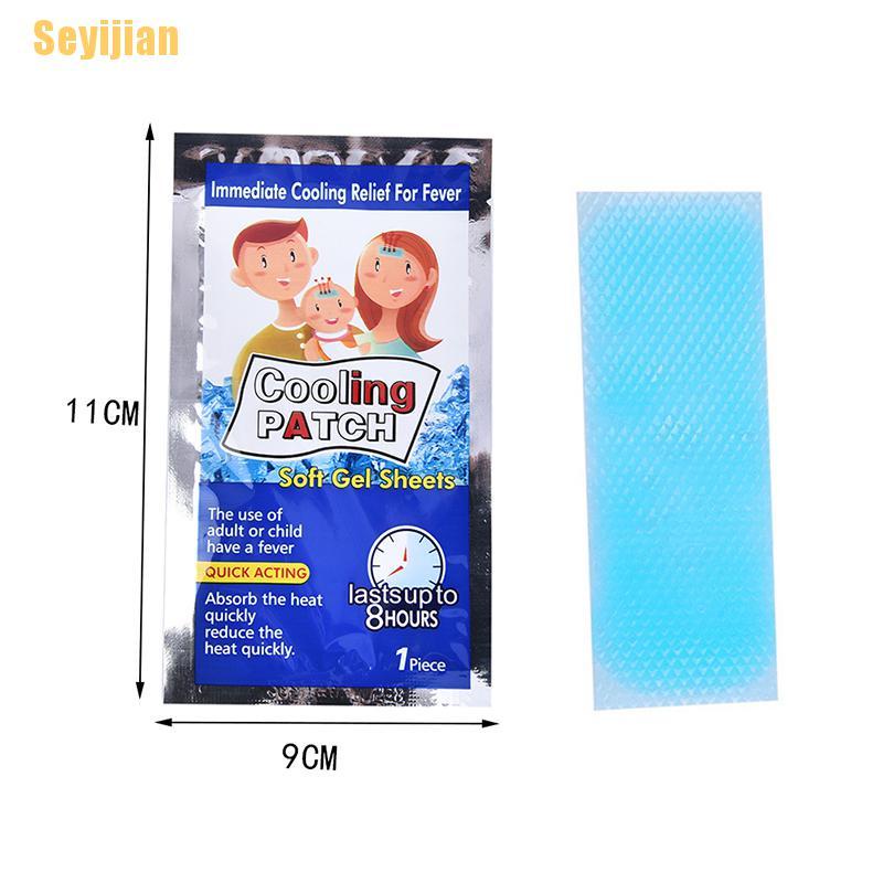 [Hàng mới về] Túi 10 miếng dán làm mát hỗ trợ giảm đau dành cho trẻ em