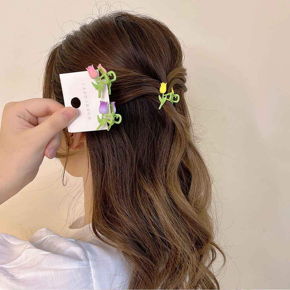 Kẹp Tóc Hình Cá Mập Bằng Kim Loại Phong Cách Hàn Quốc Cổ Điển Cho Nữ