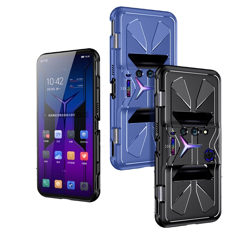 Lenovo Legion Y90 Luxury Shockproof Armor Case Lenovo Legion Duel 2 Pro TPU Silicone Full Phone Protective Matte Back Cover