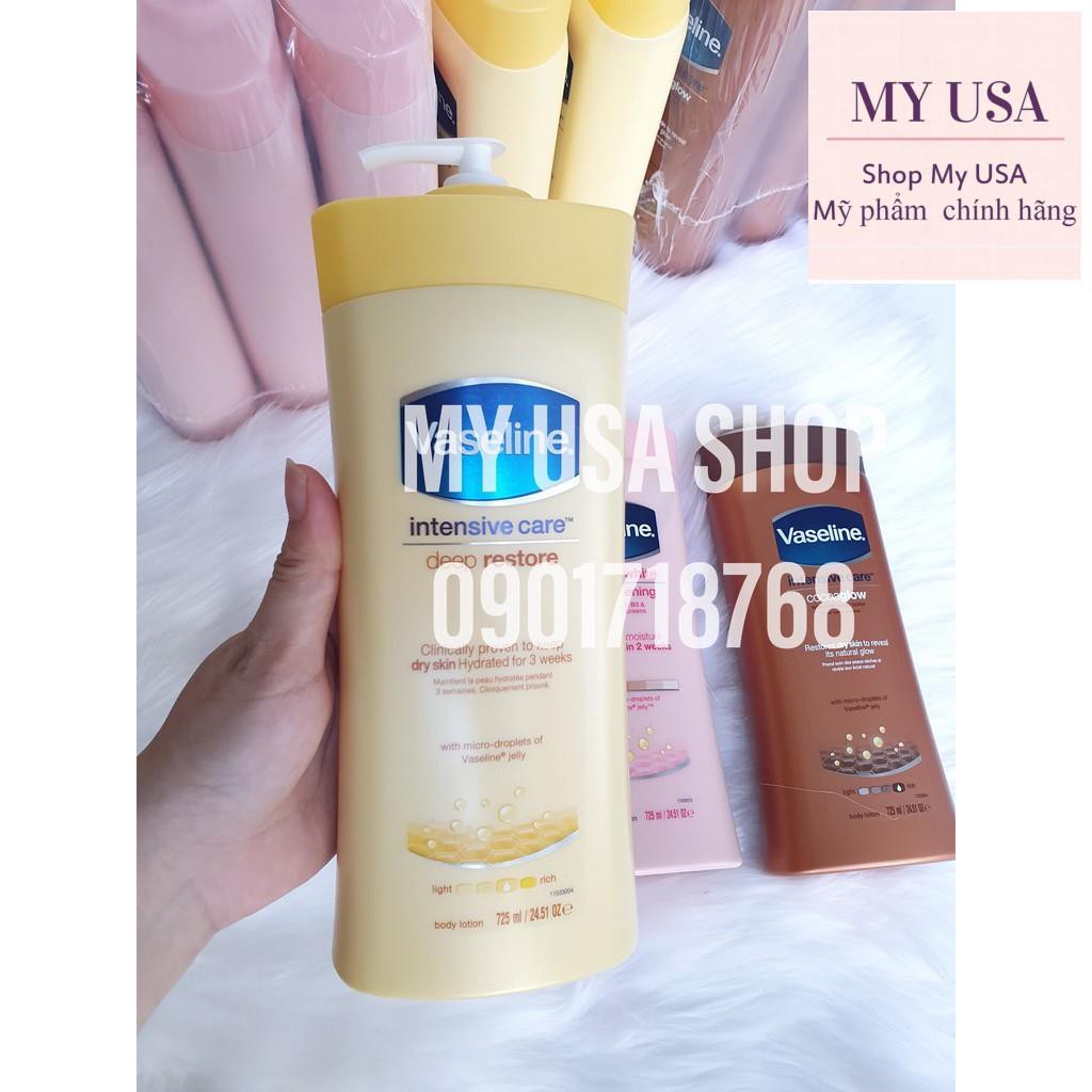 Sữa dưỡng thể Vaseline❤️ Sữa Dưỡng Da Trắng Hồng Tự Nhiên VASELINE  Lotion 725ml Mỹ | BigBuy360 - bigbuy360.vn