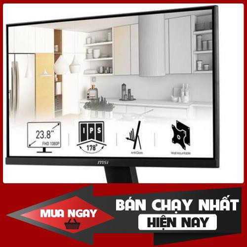 Màn hình MSI Pro MP241 Full HD 24inch IPS 60Hz New Full Box Chính Hãng