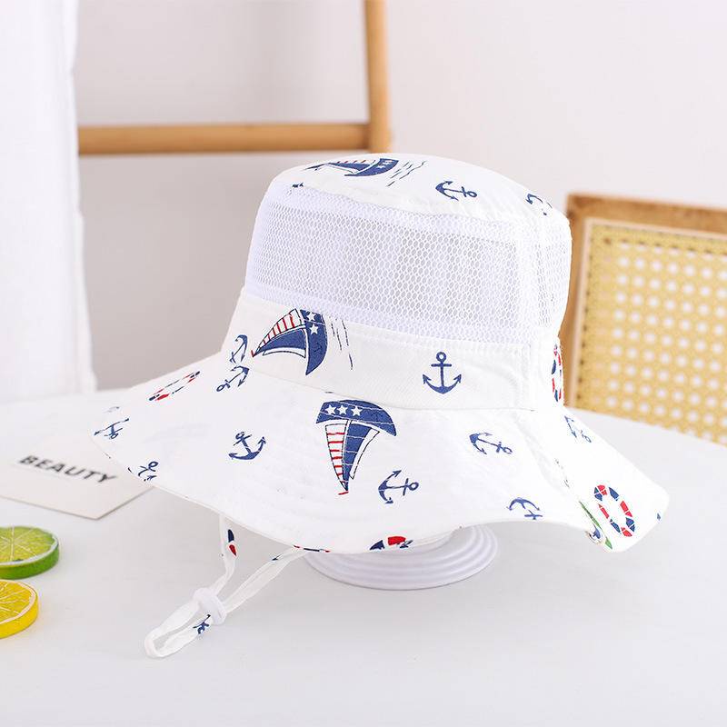 Nón Tai Bèo Phối Lưới Mỏng Thoáng Khí Thời Trang Mùa Hè Xinh Xắn Cho Bé