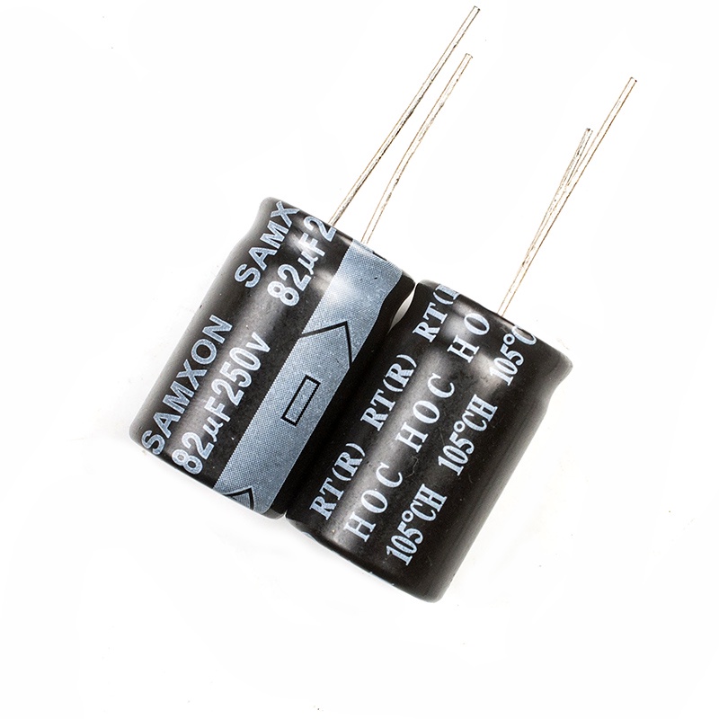 250v 82uf 16x25mm 105°Tụ Điện C Điện Chuyên Dụng Chất Lượng Cao