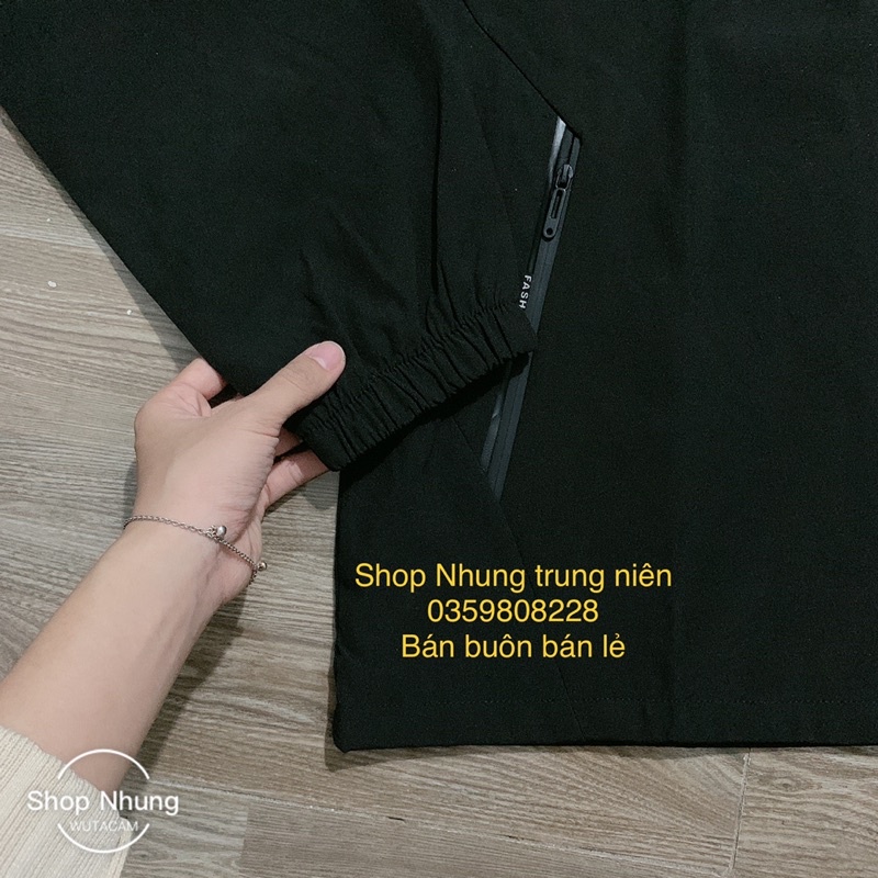 Áo khoác gió nam trung niên chất lì cực đẹp mũ có thể tháo