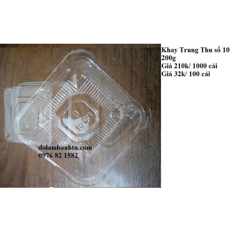 khay trung thu 200g - 4.5k/ 10 cái