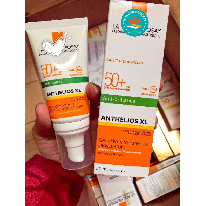 Kem Chống Nắng L🅰️ R⛔che P⛔say Anthelios XL SPF50+ không hương liệu, không nâng tông.