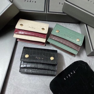 Ví Nữ PEDROO Da Rắn Size Mini 11 Fullbox Nguyên Seal Bọc Túi Nhung Xuất 1:1 Siêu Xinh Hàng Chuẩn Ảnh