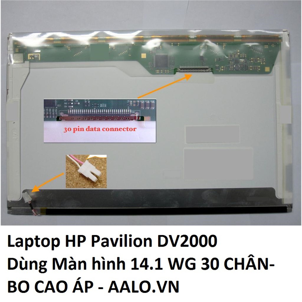 [Mã 1911ELSALE hoàn 7% đơn 300K] Màn hình laptop HP Pavilion DV2000 | BigBuy360 - bigbuy360.vn