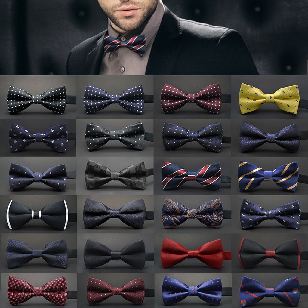 Nơ đeo cổ mặc tuxedo sang trọng cho nam