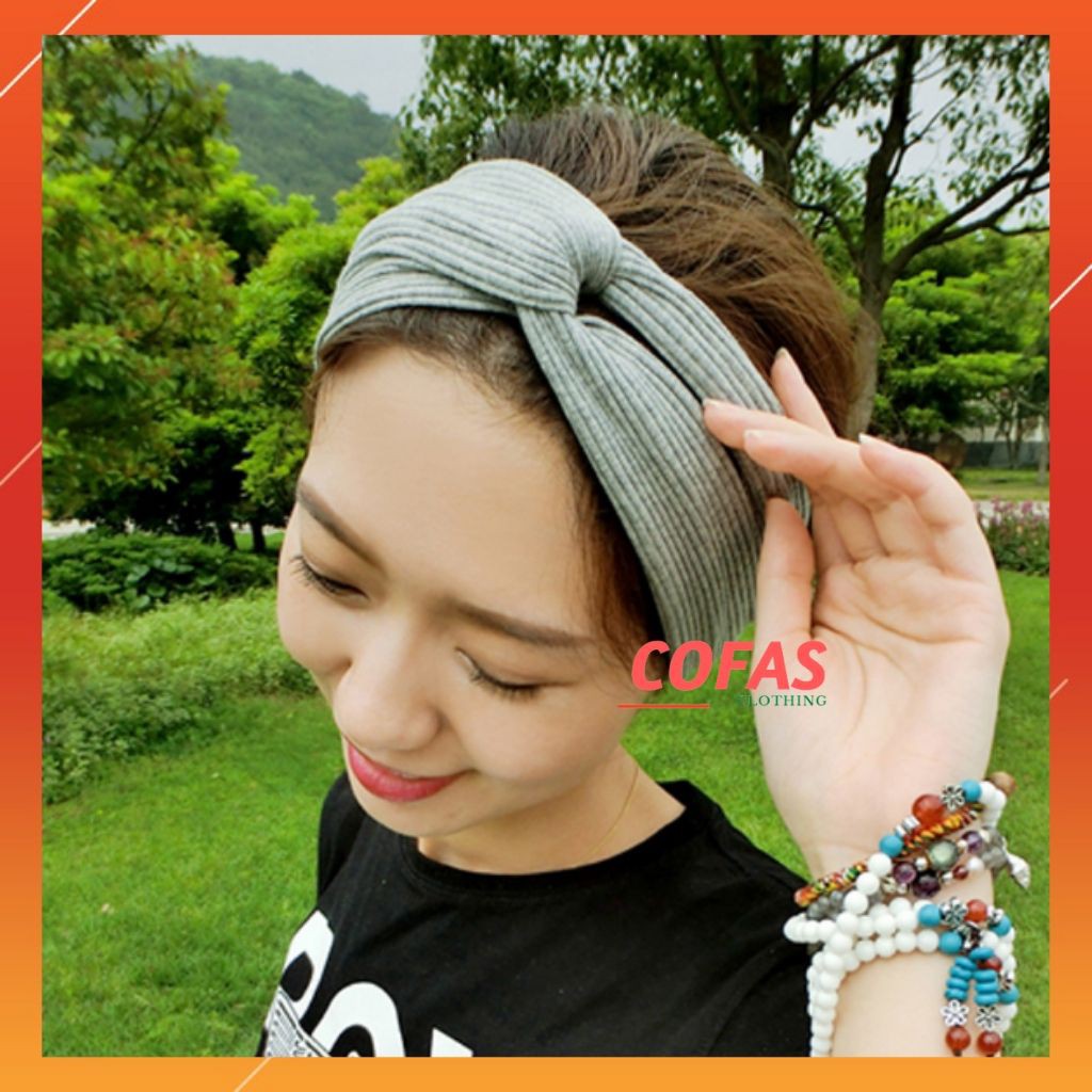 Băng đô rửa mặt &lt;3 FREESHIP &lt;3 Băng đô turban gân tăm tiện dụng