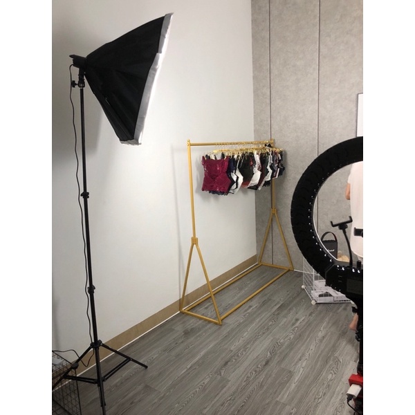 Bộ đèn studio chụp ảnh, quay phim, Livestream chuyên nghiệp, cao 2m softbox 50x70cm