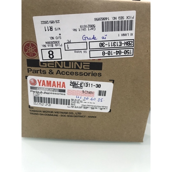 Xi Lanh 1 chính hãng Yamaha dùng cho xe Grade - Yamaha town Hương Quỳnh