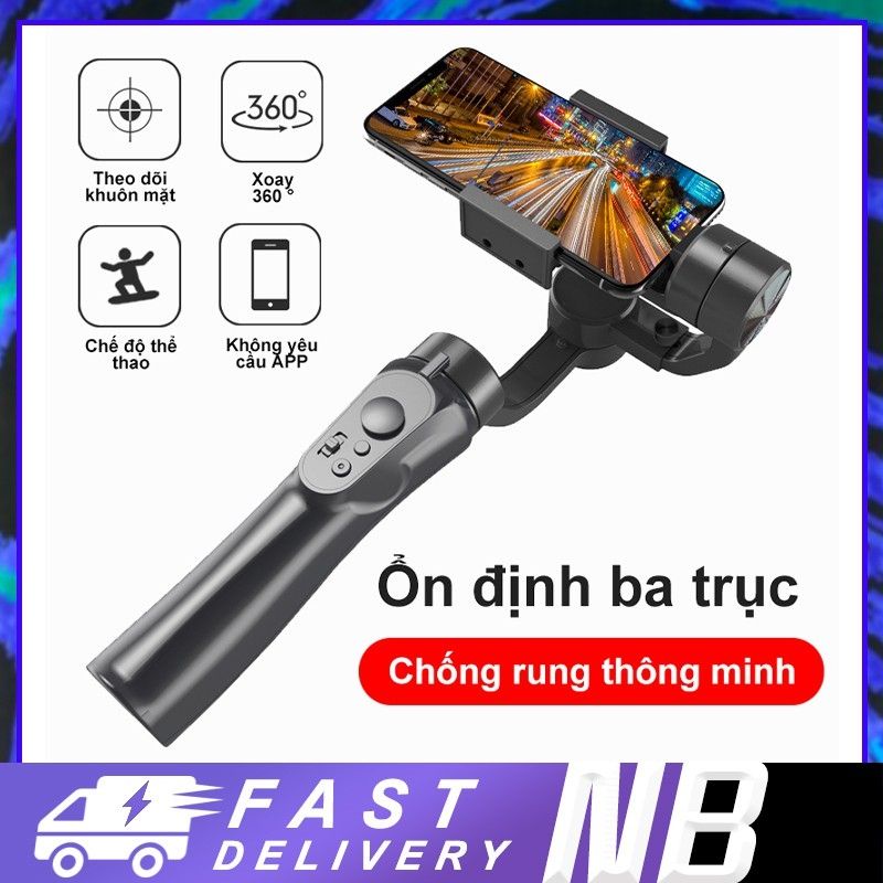 Gimbal cầm tay chống rung cho điện thoại-Tay Cam Quay Phim -NBH4YT