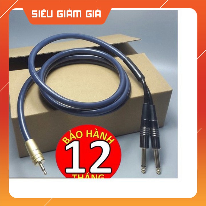 [ HÀNG CHẤT LƯỢNG] Dây cáp 3.5 ly ra 2 đầu 6 ly Liton - Dây 3.5 ly ra 2 đầu 6ly - Giá tốt nhất miền nam