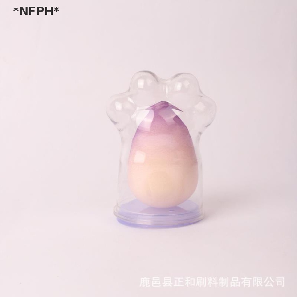 Hộp Đựng Mút Trang Điểm Hình Móng Vuốt Mèo Cho Nữ