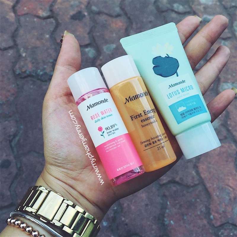 BỘ DƯỠNG DA MAMONDE SKIN CARE SAMPLE KIT ( Hàng Mẫu mini )