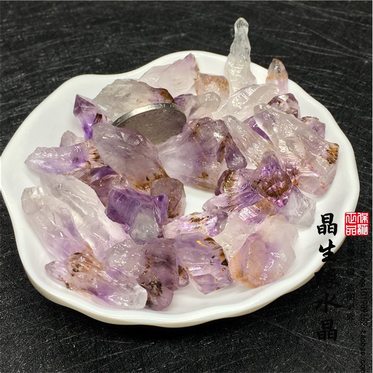 Đá Pha Lê Tím Tự Nhiên Màu Tím