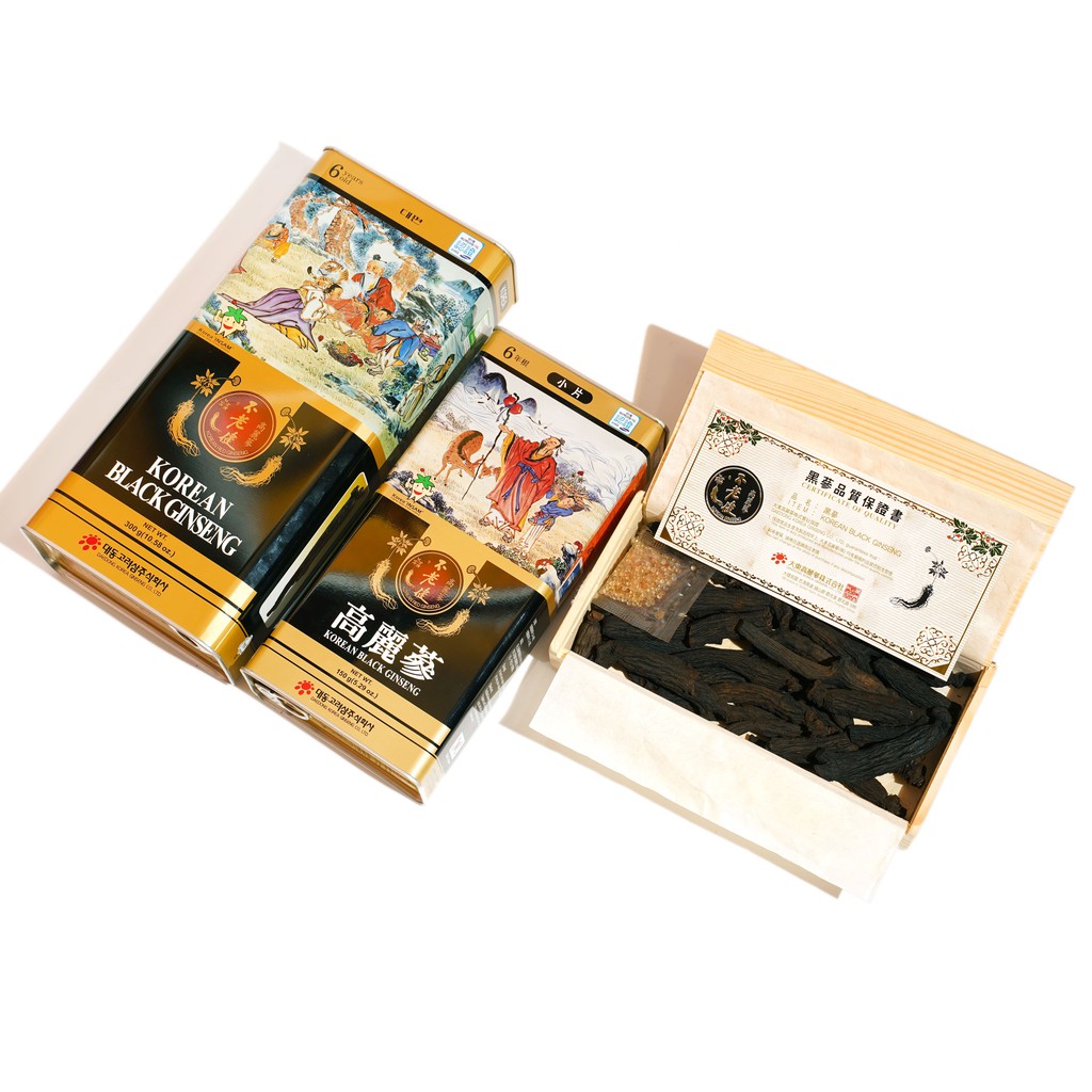 Hắc sâm củ khô Daedong - Hộp 300g (11-20 củ) | Shopee Việt Nam