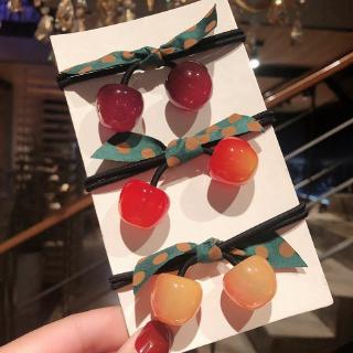 Dây Buộc Tóc Đính Quả Cherry Xinh Xắn