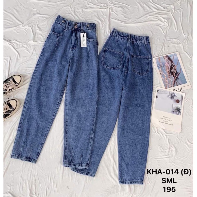 QUẦN JEAN FORM BAGGY KHA014|Thời Trang|Năng Động|Cá Tính