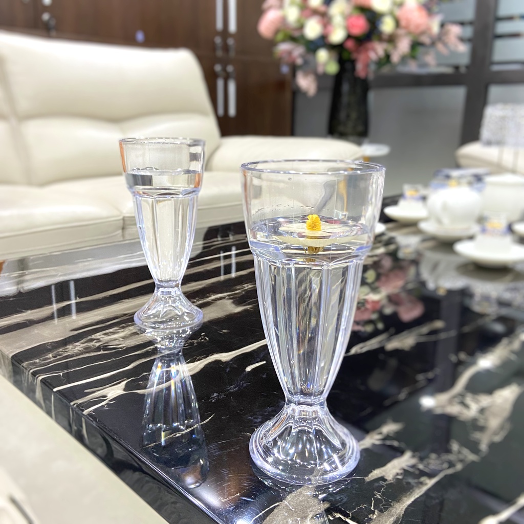 LY SINH TỐ 8 CẠNH, LY NHỰA ĐỰNG NƯỚC ÉP, SINH TỐ, THIẾT KẾ SANG TRỌNG, ĐẸP MẮT