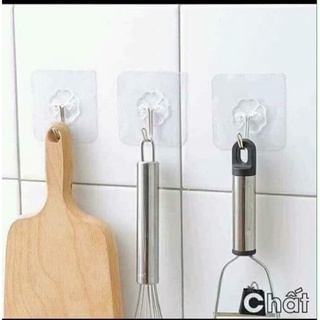 Combo 10 Móc Dán Tường Siêu Chắc Chịu Lực