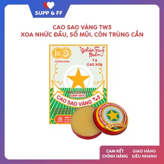 Cao sao vàng tw3 - hộp 3g, 20g