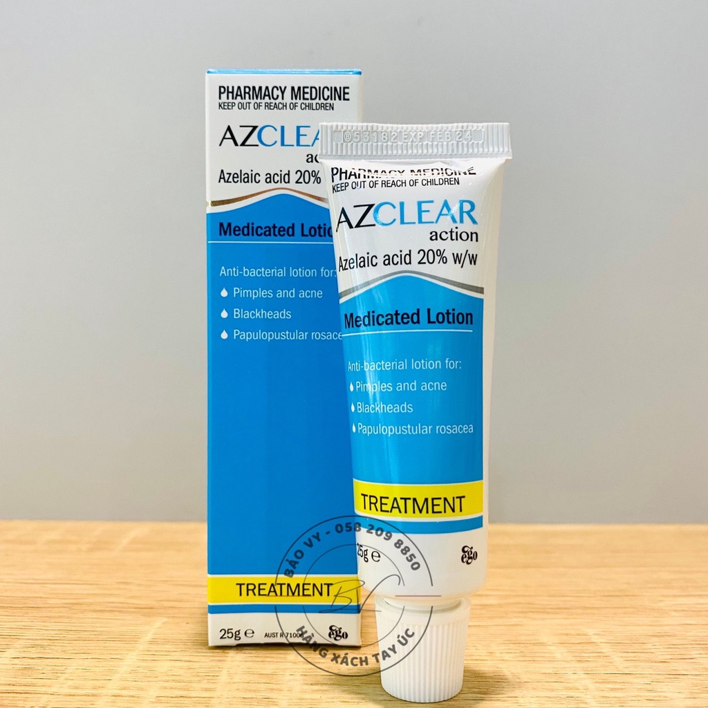 Kem Chấm Mụn Azclear Action 25g