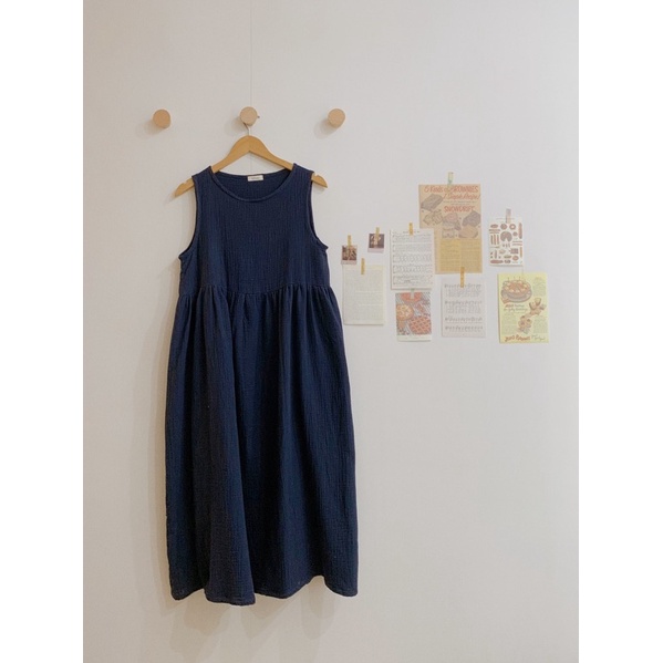 HERS - Đầm babydoll muslin phiên bản không tay