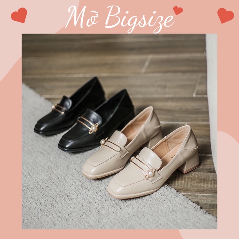 [ ODER ] Giày tây 5p khoá điệu BIGSIZE (35-43)