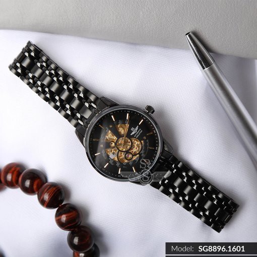 Đồng hồ nam SR WATCH CHÍNH HÃNG SG8896, dây kim loại