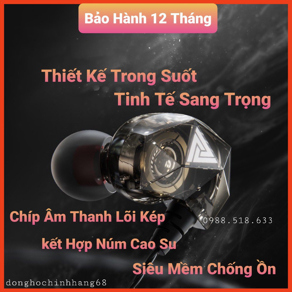 Tai Nghe Chơi Game Qkz Ak2 Pro , Tai Nghe Gaming Pubg Và Game Khác, Âm