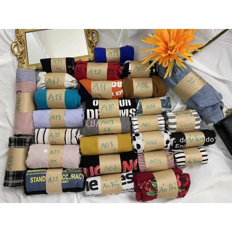 Áo 2hand thanh lí giá rẻ 1k đến 20k