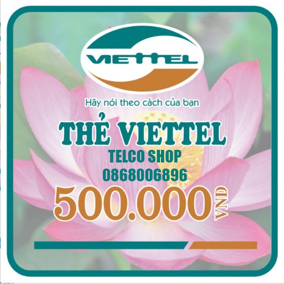Thẻ Điện Thoại Viettel MG500K