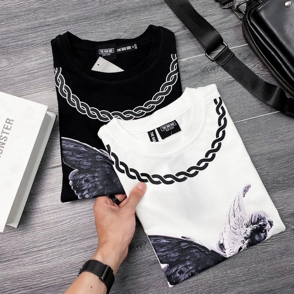 Áo thun tay lỡ Nữ Thần Cổ Xích cao cấp , áo phông T shirt nam nữ unisex , MSW Town | BigBuy360 - bigbuy360.vn