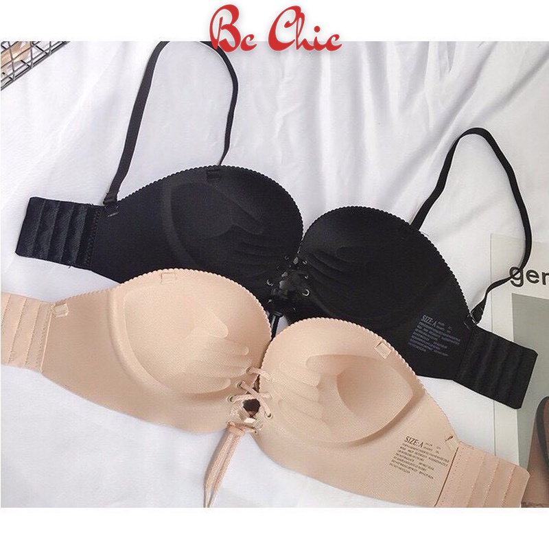 [HÀNG CAO CẤP] ÁO LÓT DÂY RÚT ĐỆM BÀN TAY TẠO KHE CUỐN HÚT 368 BC_CHIC LINGERIE
