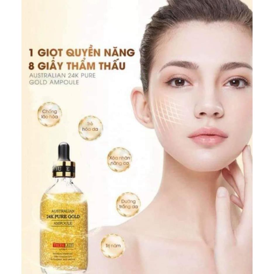 [FREESHIP] SERUM VÀNG 24K ÚC (AUSTRALIAN 24K PURE GOLD AMPOULE) | BigBuy360 - bigbuy360.vn