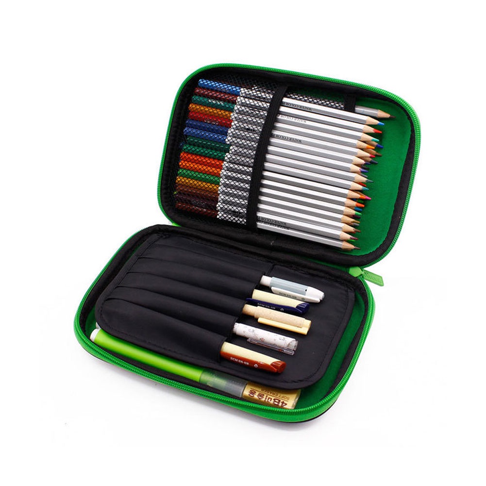 Túi Đựng Bút EVA Họa Tiết Mosaic Hoạt Hình Dễ Thương Cho Học Sinh