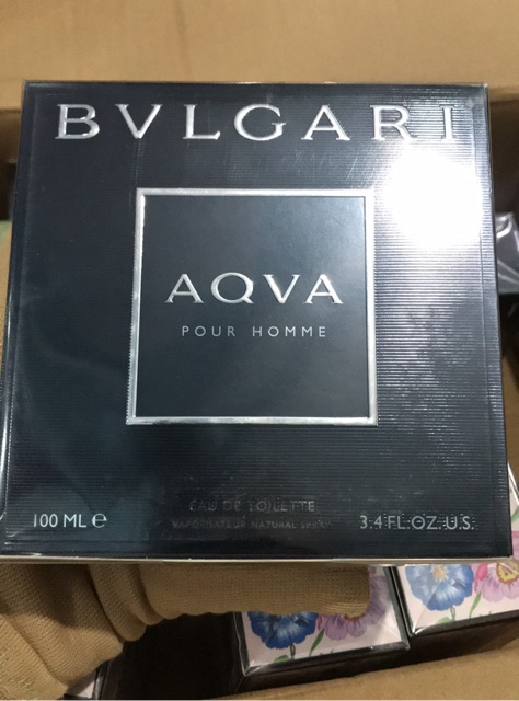 Nước hoa bvlgari aqva pour homme 100ml fullbox