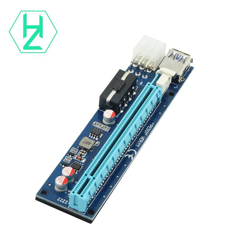 Card Pci-E 1x Sang 16x 30cm Usb Cho Btc Mining Miner Riser