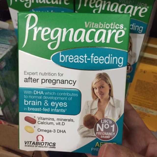 Vitamin Pregnacare breast-feeding hàng chính hãng UK