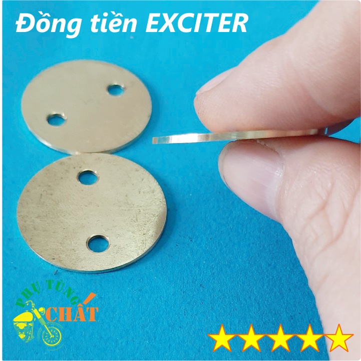 Đồng tiền Exciter 150 đường kính 28 ly - 2 lỗ - dày 1 ly Phụ Tùng Chất