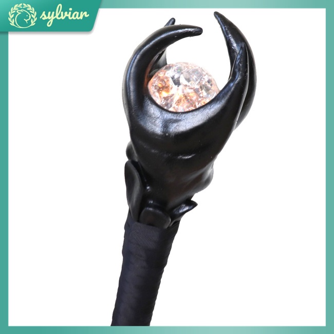 Gậy Phép Thuật Hóa Trang Maleficent Có Đèn LED Cho Tiệc Halloween